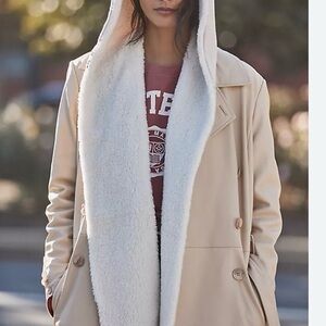 Anthropologie hooded scarf